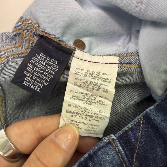 Madewell 10” High-Rise Skinny Jeans 26T Dark Wash Stretch Denim 28” Inseam - Picture 8 of 10